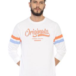 Steenbok Typography Printed Cotton Sweatshirt-image-28