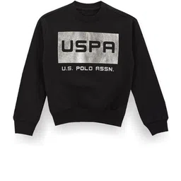 U.S. Polo Assn. Kids Boys Typography Printed Cotton Sweatshirt-53