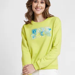 SPYKAR Graphic Printed Cotton Sweatshirt-image-32
