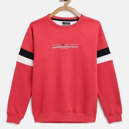 Octave Boys Coral Printed Sweatshirt-image-31