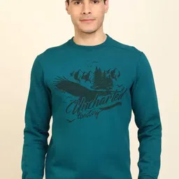 Wildcraft Men Green Printed Sweatshirt-picture-13