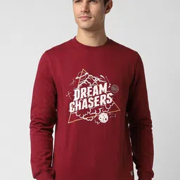 PETER ENGLAND UNIVERSITY Typography Printed Sweatshirt-image-49