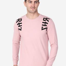 Steele Typography Printed Pure Cotton Pullover-image-88