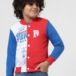 Jack & Jones Junior Boys Colourblocked Mock Collar Front Open Sweatshirt-picture-26