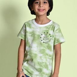 NUSYL Boys Dyed Round Neck T-shirt-image-96
