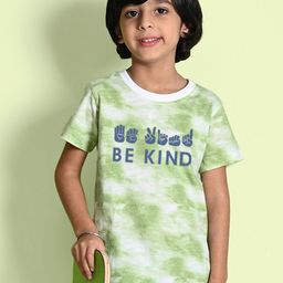 NUSYL Boys Printed Tie and Dye Round Neck T-shirt-image-22
