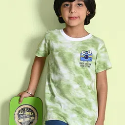 NUSYL Boys Dyed Round Neck T-shirt-image-27