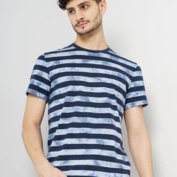 Celio Striped Regular Fit Cotton T-Shirt-picture-11