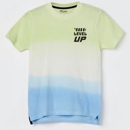 Fame Forever by Lifestyle Boys Striped Applique T-shirt-52