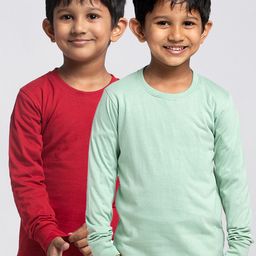 Friskers Boys Pack Of 2 Pure Cotton T-shirts-picture-47