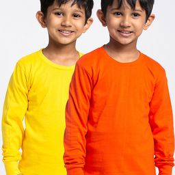 Friskers Boys Pack Of 2 Pure Cotton T-shirts-picture-28
