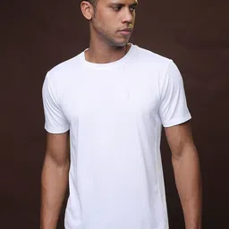 Campus Sutra Men White Dri-FIT Running T-shirt-image-34