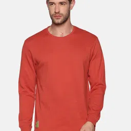 SHOWOFF Men Rust Sweatshirt-image-58