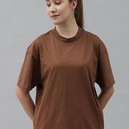 GRIFFEL Drop-Shoulder Sleeves Cotton Oversized T-shirt-image-23