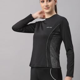 JUMP USA Round Neck Long Sleeves T-shirt-image-99