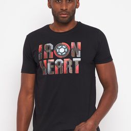 Marvel by Wear Your Mind Iron Man Printed Pure Cotton T-shirt-image-99