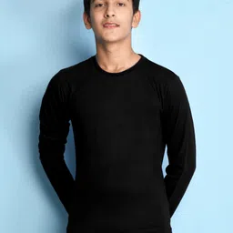 NUSYL Boys Regular Fit Bio Washed T-shirt-image-93