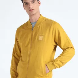 Flying Machine Mock Collar Front-Open Sweatshirt image 4