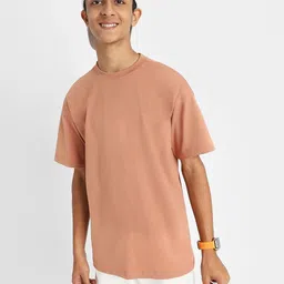 VEIRDO Boys Pure Cotton Pockets T-shirt-image-31
