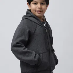 Rute Boys Front-Open Fleece Sweatshirt image 3