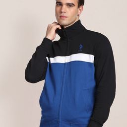 U S Polo Assn Men Colourblocked Cotton Sweatshirt-image-66