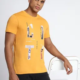 Lee Typography Printed Cotton Slim Fit T-shirt-image-39
