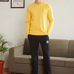 U.S. Polo Assn. Round Neck Long Sleeves Pure Cotton I693 Lounge T-Shirt-picture-22