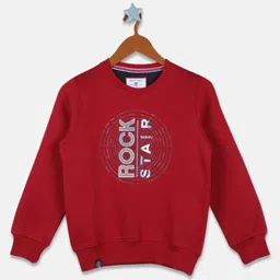 Monte Carlo Boys Typography Printed Sweatshirt-0