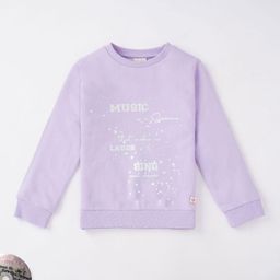 Ed-a-Mamma Girls Lavender Printed Sweatshirt-image-31