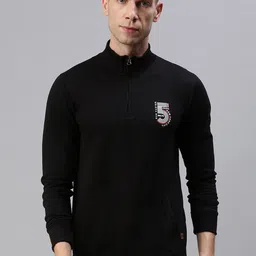 ONN Men Black Sweatshirt-image-7