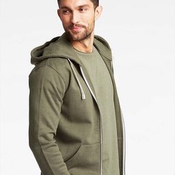 LINDBERGH Men Olive Green Hooded Sweatshirt-image-32