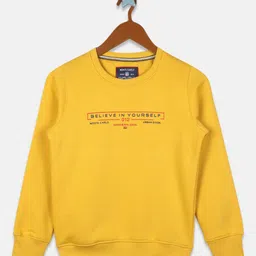 Monte Carlo Boys Typography Printed Sweatshirt-2