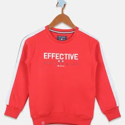 Monte Carlo Boys Typography Printed Sweatshirt-4