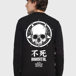 Bewakoof Men Printed Fleece Sweatshirt-picture-9