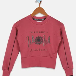 Monte Carlo Girls Typography Printed Pullover-image-60