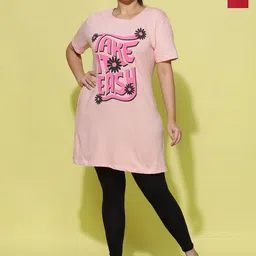 9shines Label Women 2Pcs Cotton Lounge T-shirts-image-73