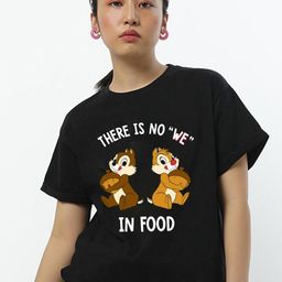 Bewakoof No We in Food Graphic Printed Boyfriend T-shirt-image-79