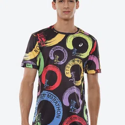 ASICS Men Black TMM 2024 SM Graphic SS T-Shirt-image-16