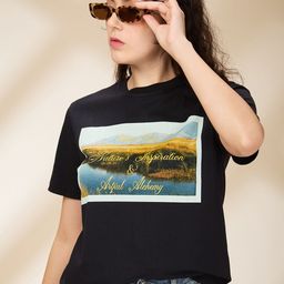 The Roadster Lifestyle Co Printed Cotton Tshirts-image-86