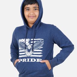 PRIDE APPAREL Boys Navy Blue Printed Hooded Sweatshirt-image-92