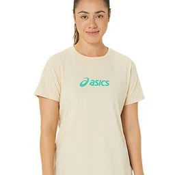 ASICS Brand Logo Printed Round Neck Short Sleeves Regular Fit Sports T- shirt-image-22