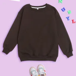 NUSYL Unisex Kids Oversized Sweatshirt-picture-26