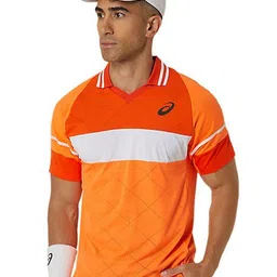 ASICS Match Colourblocked Polo Collar T-Shirt-image-37