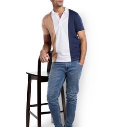 Celio Colourblocked Polo T-shirt-picture-30