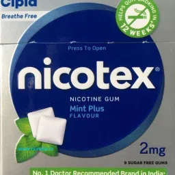 Nicotine Mint Gums 2mg | Helps to Quit Smoking |9 Gums Each Pack Smoking Cessations-20