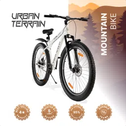 Bolt Cycles for Men with Steel Frame & Dual Disc Brake MTB Bike UT5000S27.5 27.5 T (inch) Road Cycle-picture-21