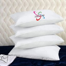 LUXURY Polyester Fibre Solid Sleeping Pillow Pack of 4-image-61