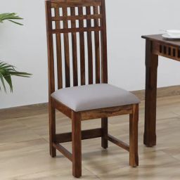 woodsworth from pepperfry Drusilla Sheesham Wood Dining Chairs In Scratch Resistant Provincial Teak Finish (Set Of 2)-picture-9