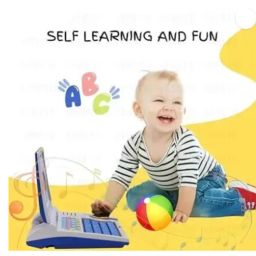 20 Activities English Laptop for Kids/ Notebook Toy (Blue)-13