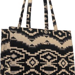 Women Black, Beige, Multicolor Shoulder Bag-image-1